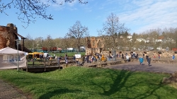 Ostereiersuche 2022 in der Burg Bucherbach