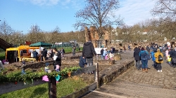 Ostereiersuche 2022 in der Burg Bucherbach