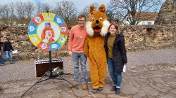 Ostereiersuche 2022 in der Burg Bucherbach