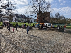 Ostereiersuche 2022 in der Burg Bucherbach