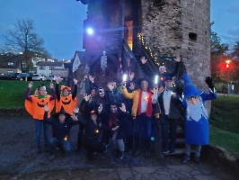 Halloween-Suche in der der Burg 31.10.2022